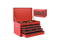 Sugift 24 Inch Tool Chest Case with 6 Drawers and Top Storage for Garage Repair Shop and Warehouse