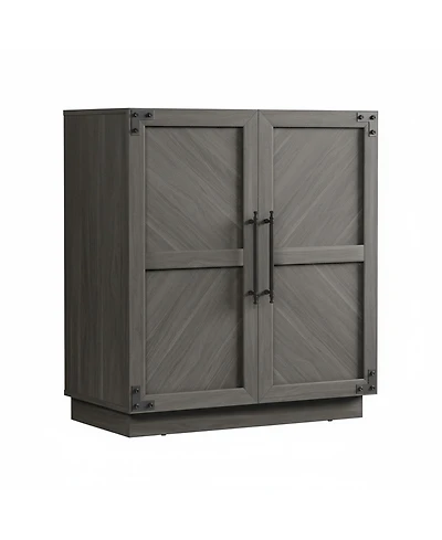 Yigii Sideboard Buffet Cabinet Farmhouse Storage Adjustable Shelves Living Room Entryway