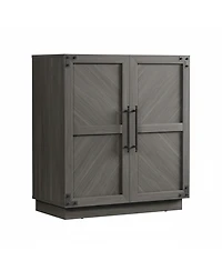 Yigii Sideboard Buffet Cabinet Farmhouse Storage Adjustable Shelves Living Room Entryway