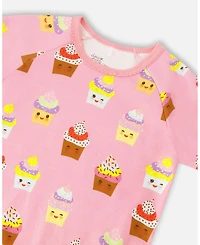 Deux par Deux Little Girls Cotton Two-Piece Pyjama Set
