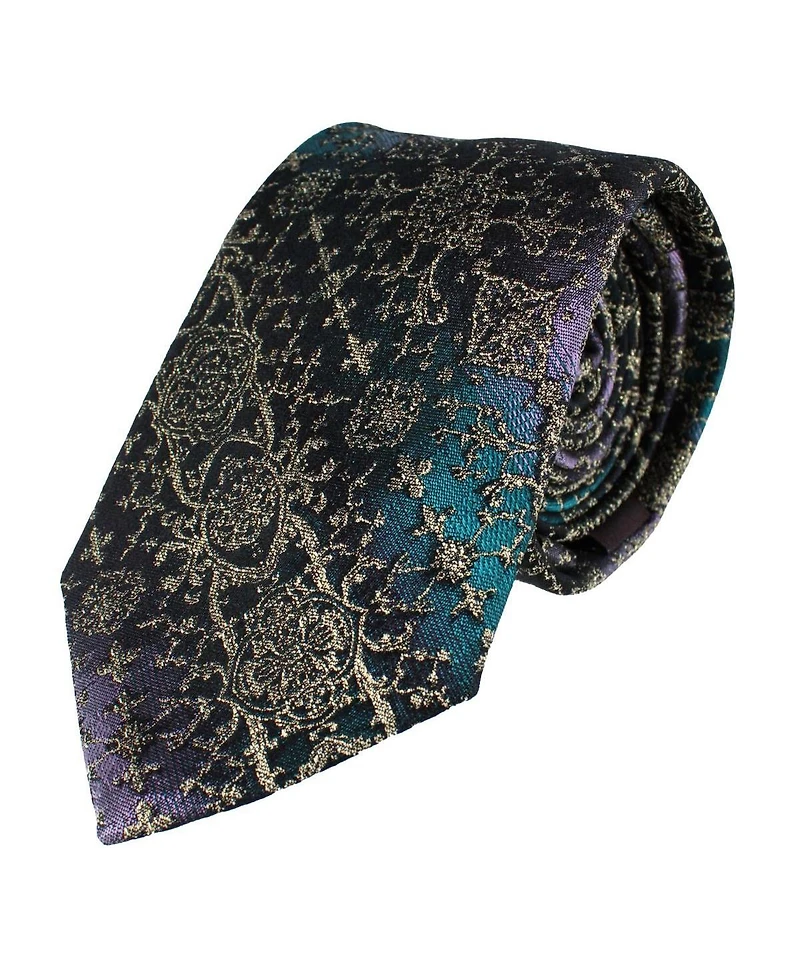 Trafalgar Men's The Spellbound Brocade Novelty Silk Necktie