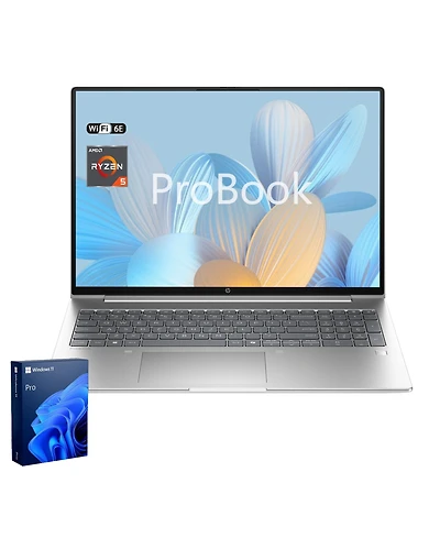 Hp ProBook 465 16" Traditional Laptop Amd Ryzen 5 32GB Ra-m Amd Radeon Graphics 2TB Ssd Storage Windows 11 Pro 60Hz