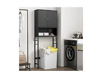 Slickblue Over the Toilet Storage Cabinet with 2 Doors and Shelf