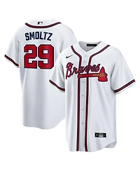 Nike Men's John Smoltz White Atlanta Braves Home Retired Player Replica Jersey