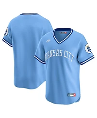 Nike Men's Light Blue Kansas City Royals Cooperstown Collection Limited Jersey