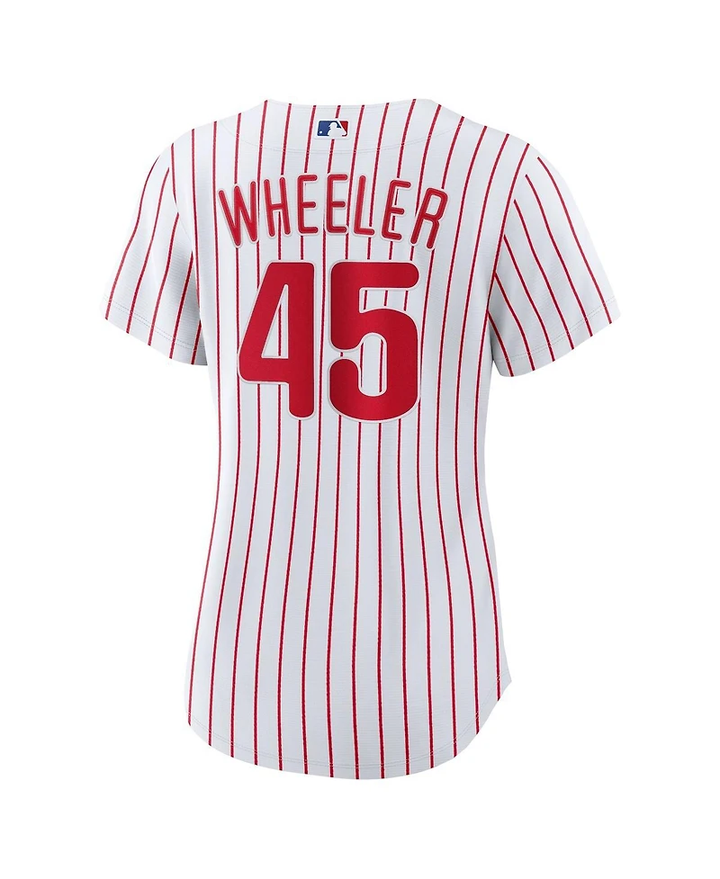 Nike Women's Zack Wheeler White Philadelphia Phillies Home Replica Jersey