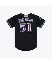Mitchell & Ness Men's Randy Johnson Black Arizona Diamondbacks 2001 Authentic Jersey