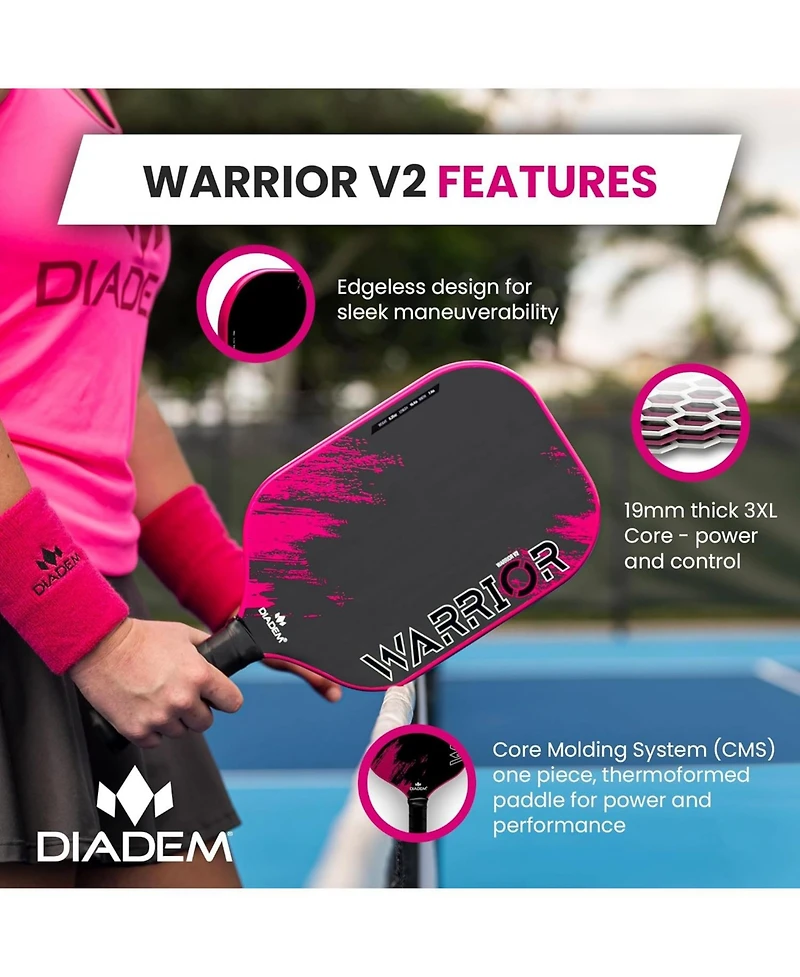 Diadem Warrior v2 Pickleball Paddle