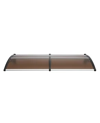 Sugift Window Door Awning Canopy with Uv and Rain Protection for Entry Doors