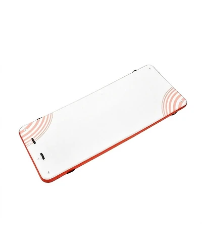 Givimo 15 x 6FT Inflatable Floating Dock Non-Slip Platform with Ladder for Pool and Beach