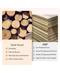 Tribesigns Solid Wood Dining Bench, Rustic Farmhouse Bench for Dining Table, 2-Tier Wooden Storage Seat