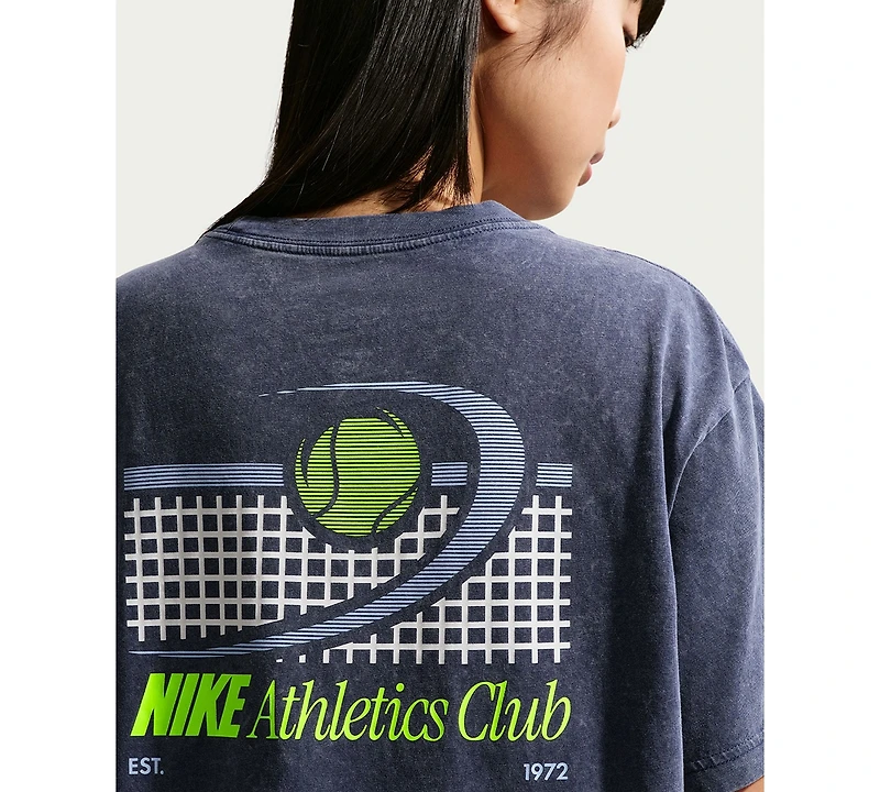 Nike Women's Long-Sleeve Oversized Cotton T-Shirt