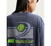 Nike Women's Long-Sleeve Oversized Cotton T-Shirt