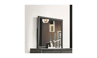 Busdays Valdemar Weathered Mirror Wall Mounted Decorative Mirror for Bathroom Living Room Entryway