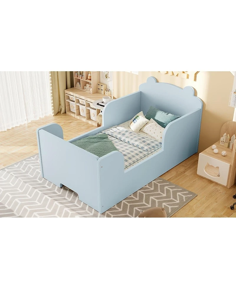 Streamdale Furniture Bear Floor Bed Frame for Toddlers