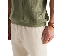 Nautica Men's Short-Sleeve Polo Sweater