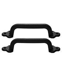 Sugift Barn Door Handle, 2Pcs 9" Rustic Steel Gate Handles for Outdoor Use