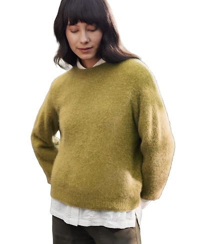 Celtic & Co. Women's Crew Neck Alpaca Sweater