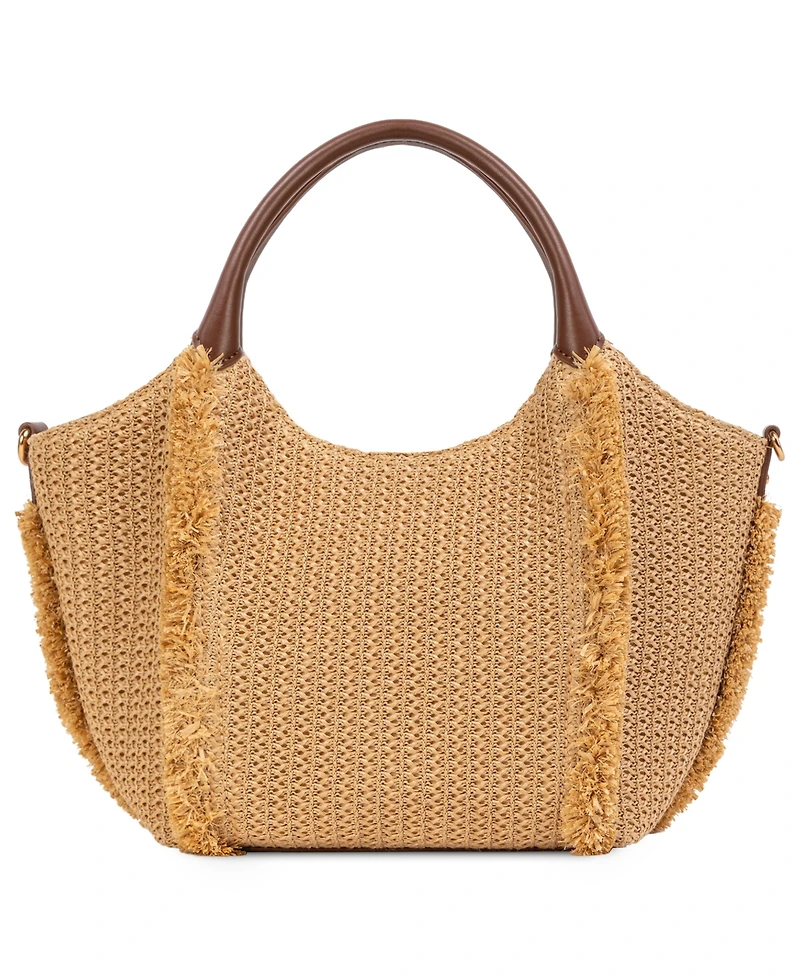 Sam Edelman Irina Large Raffia Tote Handbag