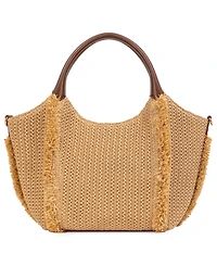 Sam Edelman Irina Large Raffia Tote Handbag
