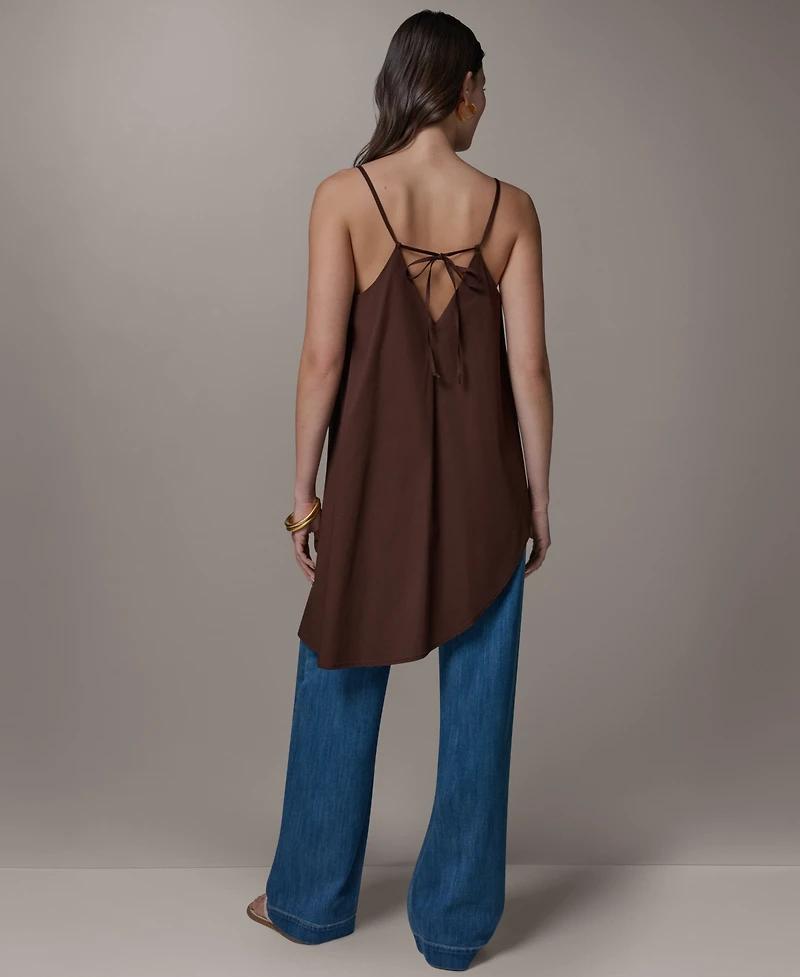 Donna Karan Weekend Women's Square Neck Cami Blouse