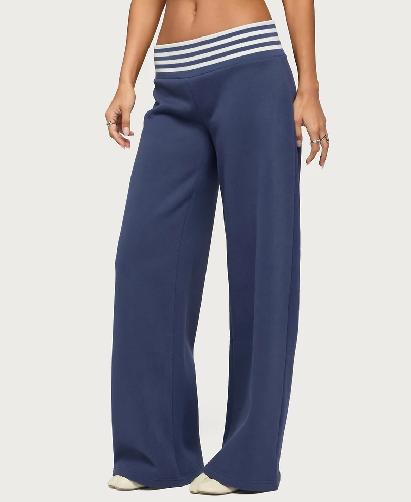 Edikted Women's Eloura Stripey Sweatpants