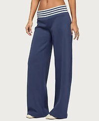 Edikted Women's Eloura Stripey Sweatpants