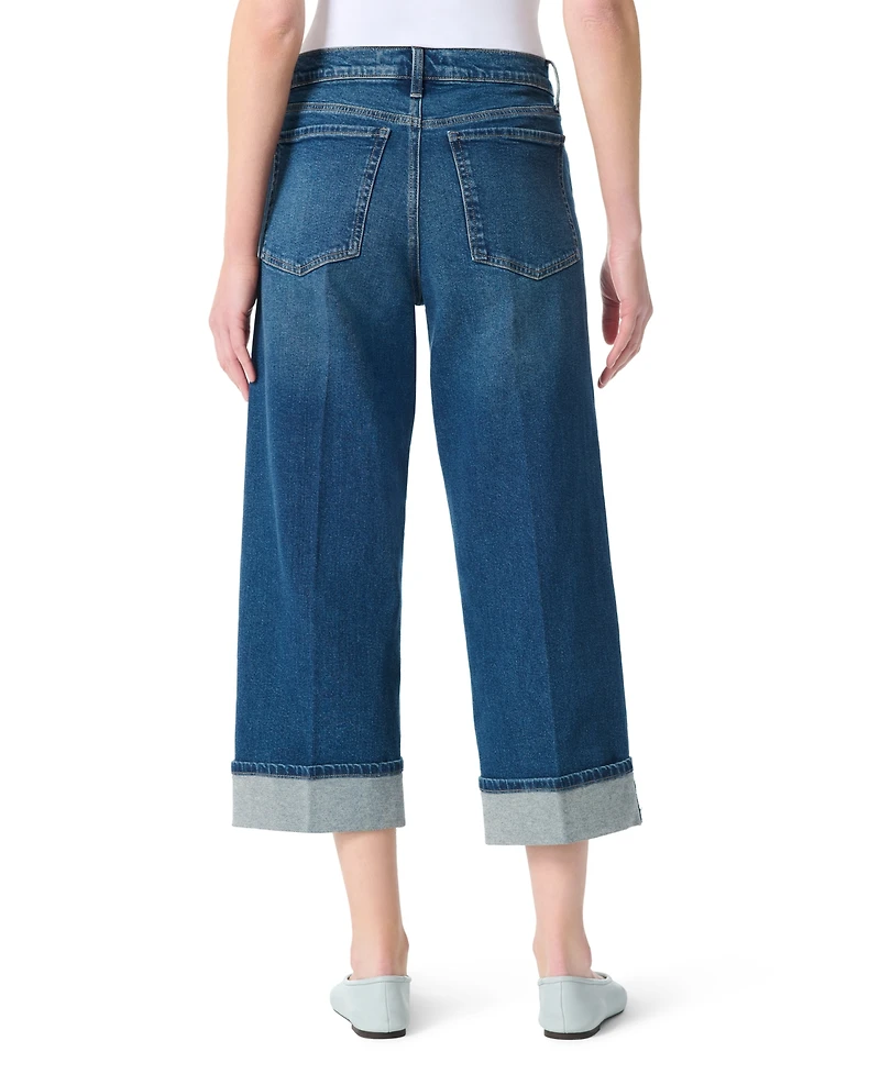 Gloria Vanderbilt Women's High-Rise Cuffed Cropped Jeans