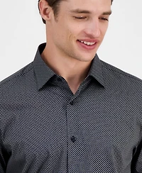 Hugo by Boss Men's Modern-Fit Patterned Dress Shirt