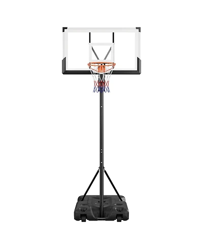 Mecale Portable Basketball Hoop with Backboard and Height Adjustment