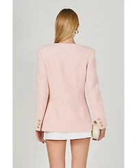 endless rose Women's Tweed Buttoned Vest