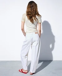 Selection Mango Women's High-Rise Balloon Jeans