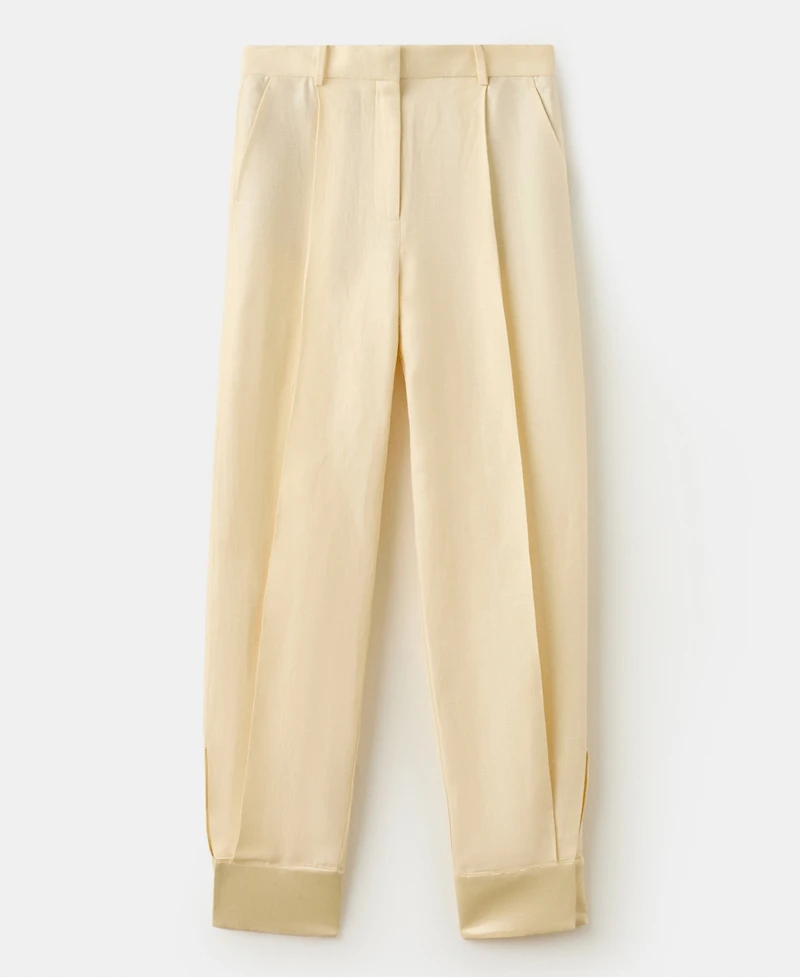 Selection Mango Women's Satin-Finish Balloon Pants