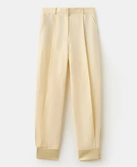 Selection Mango Women's Satin-Finish Balloon Pants