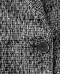 Selection Mango Women's Herringbone Double-Breasted Suit Blazer