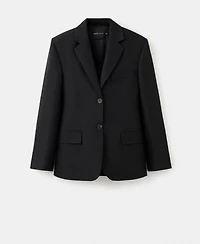 Selection Mango Women's Fitted Suit Blazer