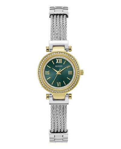 Guess Women's Two-Tone Stainless Steel Analog Watch, 27mm