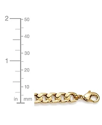 And Now This 18k Gold Plated Curb Link Bracelet