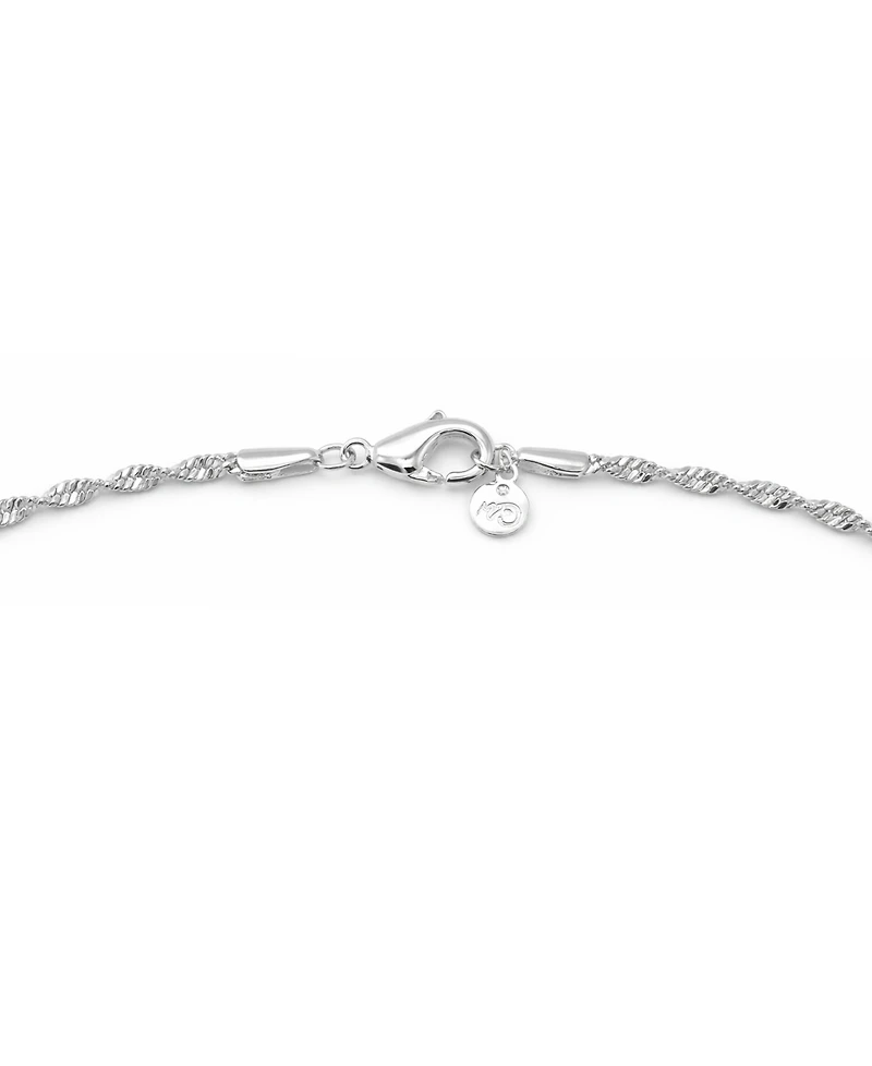 And Now This Silver Plated Chain 3Pc. Set