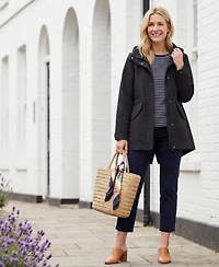 Rokka&Rolla Women's Stand Collar Trench Coat Windbreaker