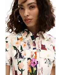 Desigual Women's Short collage dress