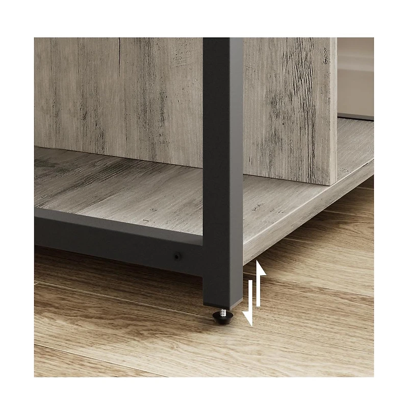 gaomon Mobile Printer Stand with Usb Ports and Outlets, 3-Tier Rolling Printer Table with Storage for Home or Office