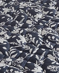 Bcbg Floral Vanna Velvet 3-Pc. Quilt Set, King