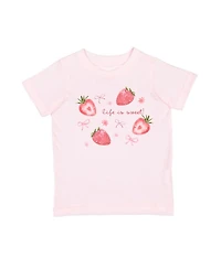 Sweet Wink Baby Girls Life Is Sweet Strawberry Short Sleeve T-Shirt