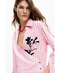 Desigual Women's Poplin Shirt Dress