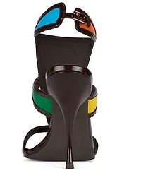 Jeffrey Campbell Women's Kaleido T-Starp High Heel Dress Sandals