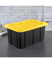 Sterilite Gallon Industrial Stackable Storage Tote Lidded Containers