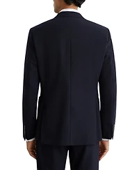 Reiss Men's Tailored-Fit Double-Breasted Textured Suit Blazer