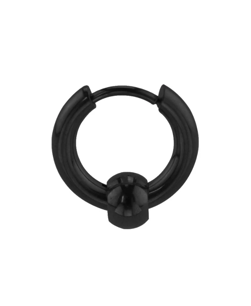 Rebl Jewelry Huggie Hoop Ball Earring Set