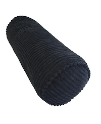 Edie@Home Bowery Corduroy Neckroll Decorative Pillow, 7" x 18"